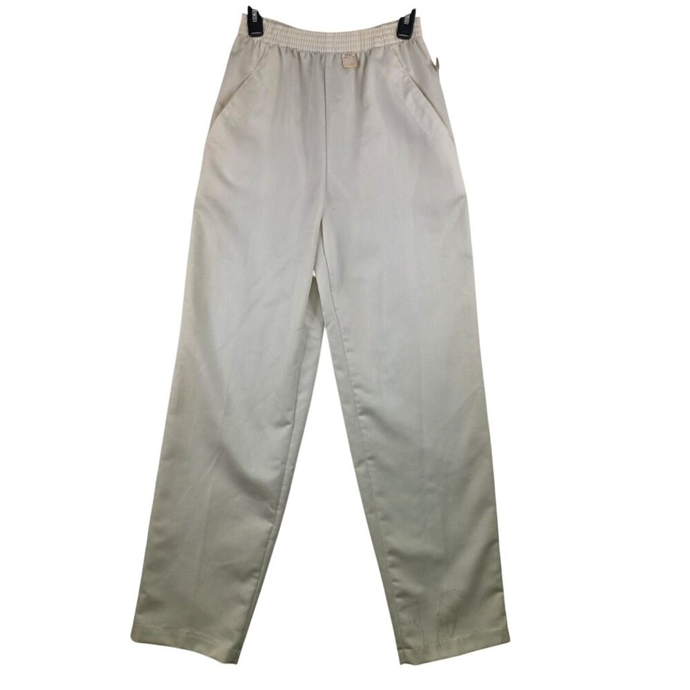 Vintage Levi's Straight Leg Pants Sz 10 White Deadstock USA Capsule FLAW